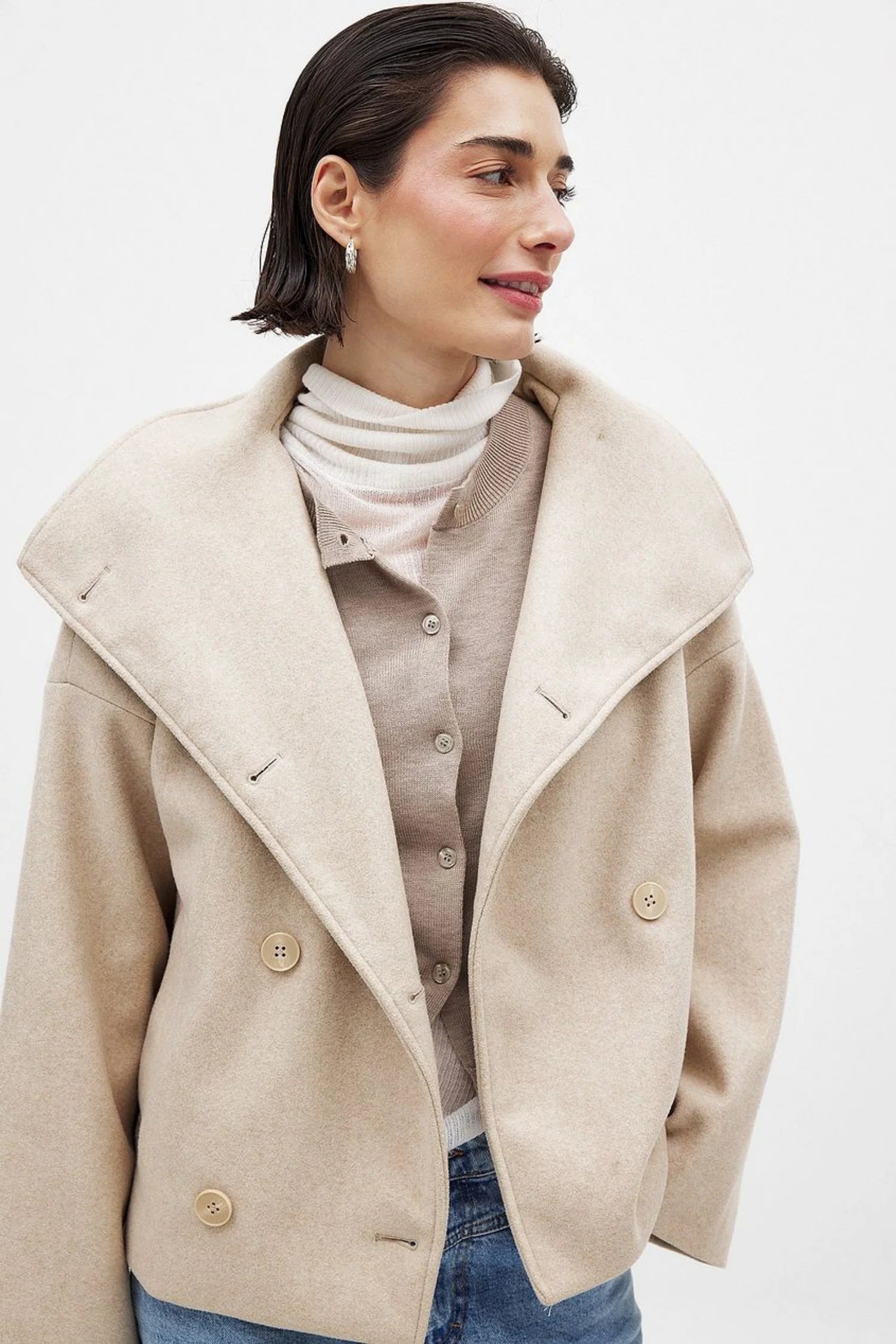 Manteau Emy Oversezi court